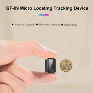 GF-09 Mini GPS Tracker for Car – Magnetic Real Time Tracking Device.