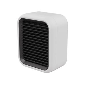 Small Portable Personal Desktop Silent Fast Heating PTC Ceramic Overheat Protection Electric Fan Heater for Indoor Bedroom