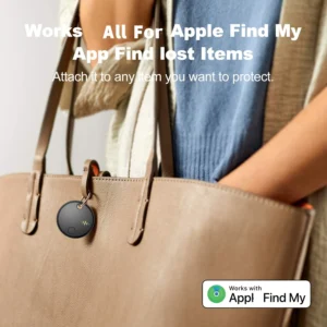 Mini GPS Tracker Waterproof Smart Locator – Find My Tag Key Finder for Kids, Pets, Car & Keys.