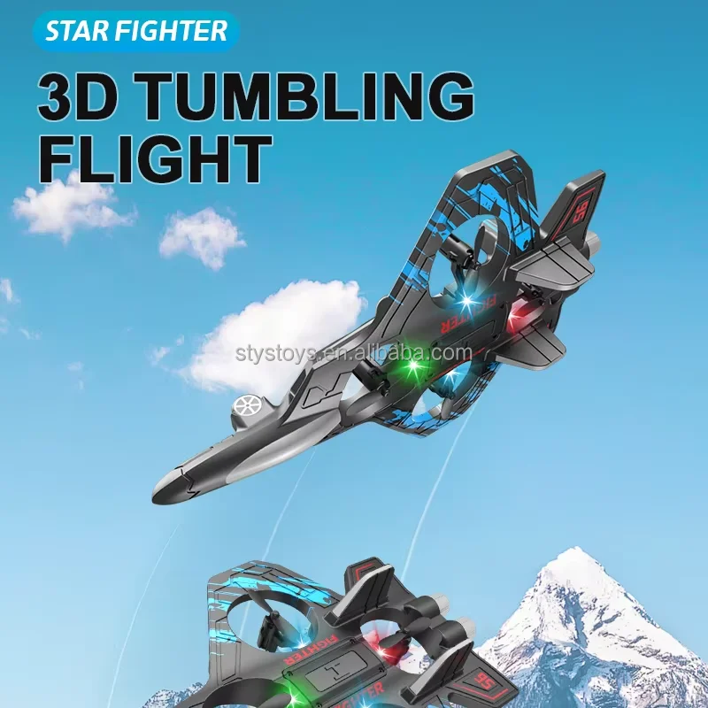 2.4G Long Range Waterproof RC Glider Airplane – Durable EPP Foam Remote Control Fighter Plane Toy. - Image 4