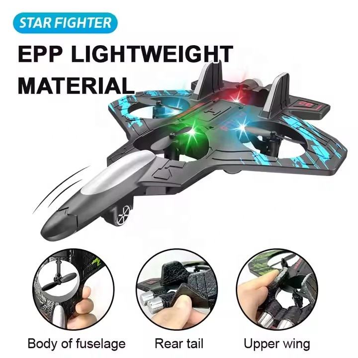 2.4G Long Range Waterproof RC Glider Airplane – Durable EPP Foam Remote Control Fighter Plane Toy. - Image 5