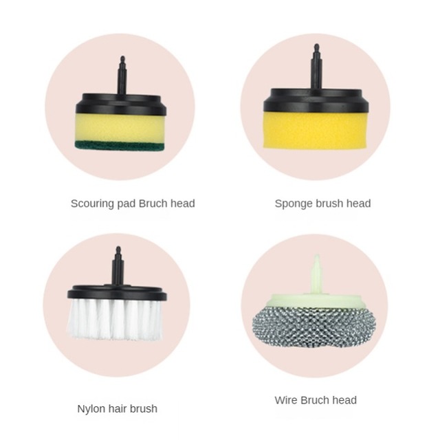 Cordless Electric Spin Scrubber – Multi-Purpose Cleaning Brush for Bathroom, Kitchen & Dishes - Image 5