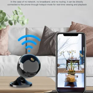 Mini WiFi Security Camera 1080P – Wireless Night Vision HD Surveillance Camera