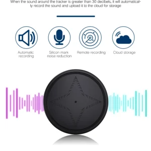 PG12 Mini GPS Tracker – Real-Time Tracking Device with Strong Magnet, GSM+LBS Locator & Built-in Battery