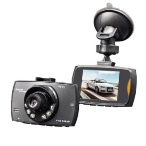 Dual Lens Car Dash Cam Full HD 1080P – Wide Angle Night Vision Dashboard Camera.